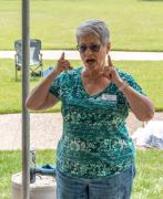 DirectorJulieDemonstrating